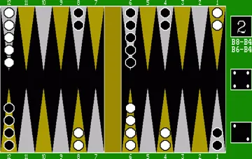 Backgammon Royale screen shot game playing